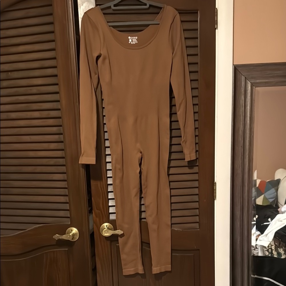 OQQ long sleeve jumpsuit